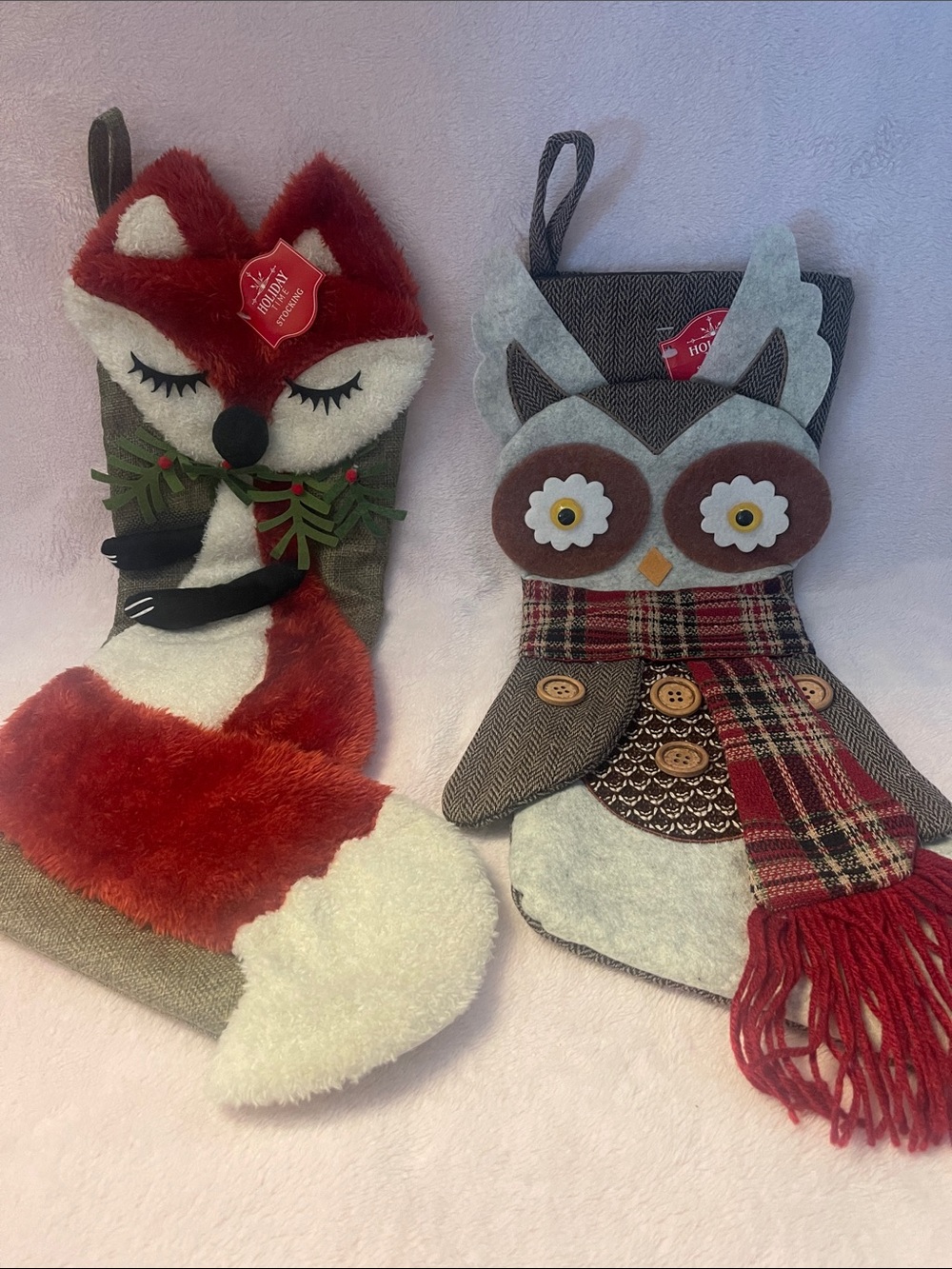 Fox and Owl stocking